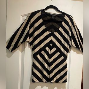 White House black market sparkly blouse